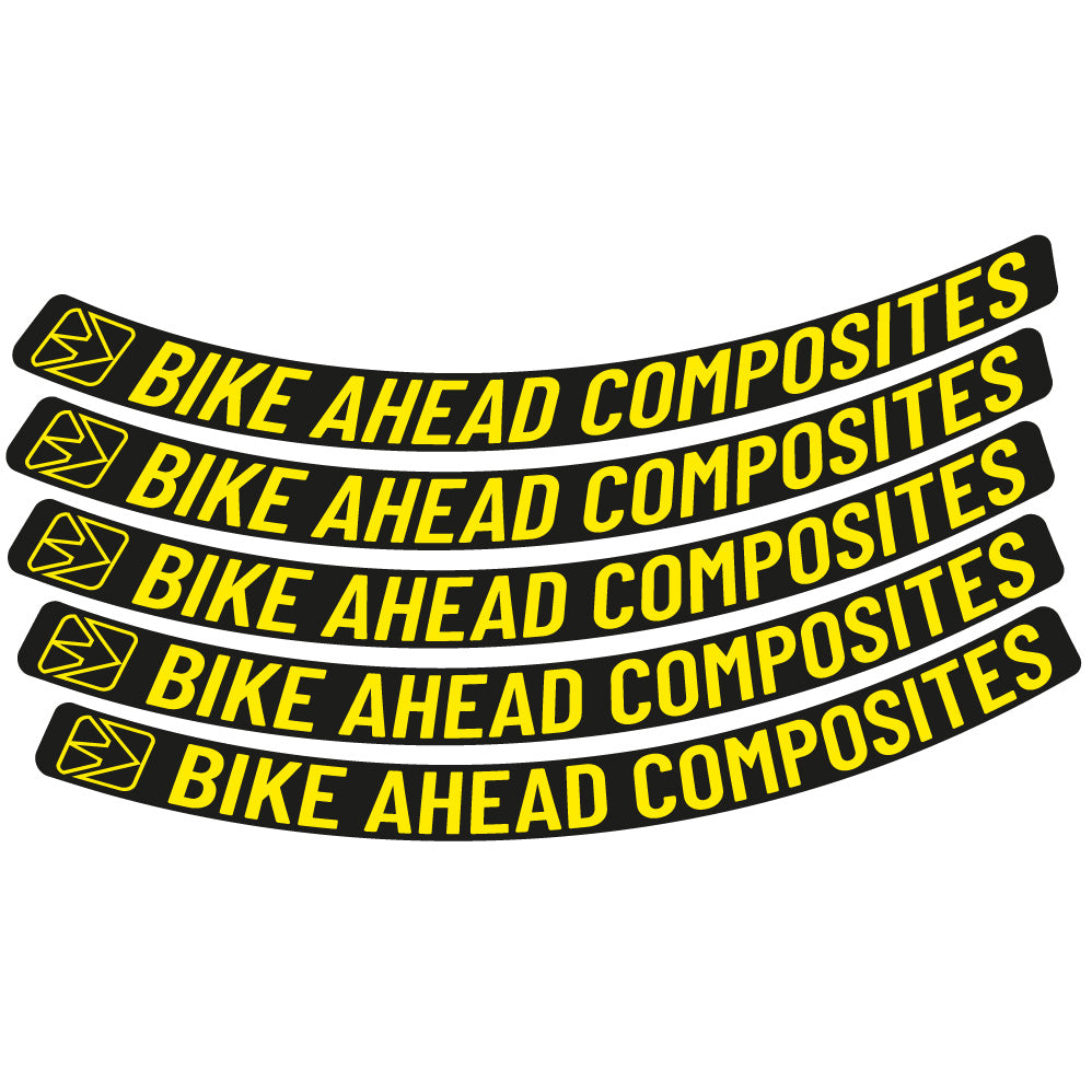 Decal Bike Ahead Composites Biturbo RS, MTB Wheel 29, bike sticker vinyl