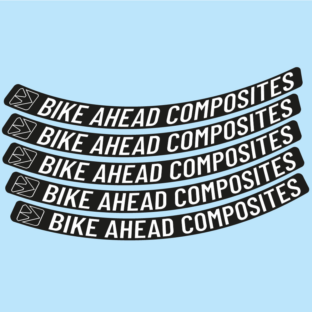 Decal Bike Ahead Composites Biturbo RS, MTB Wheel 29, bike sticker vinyl