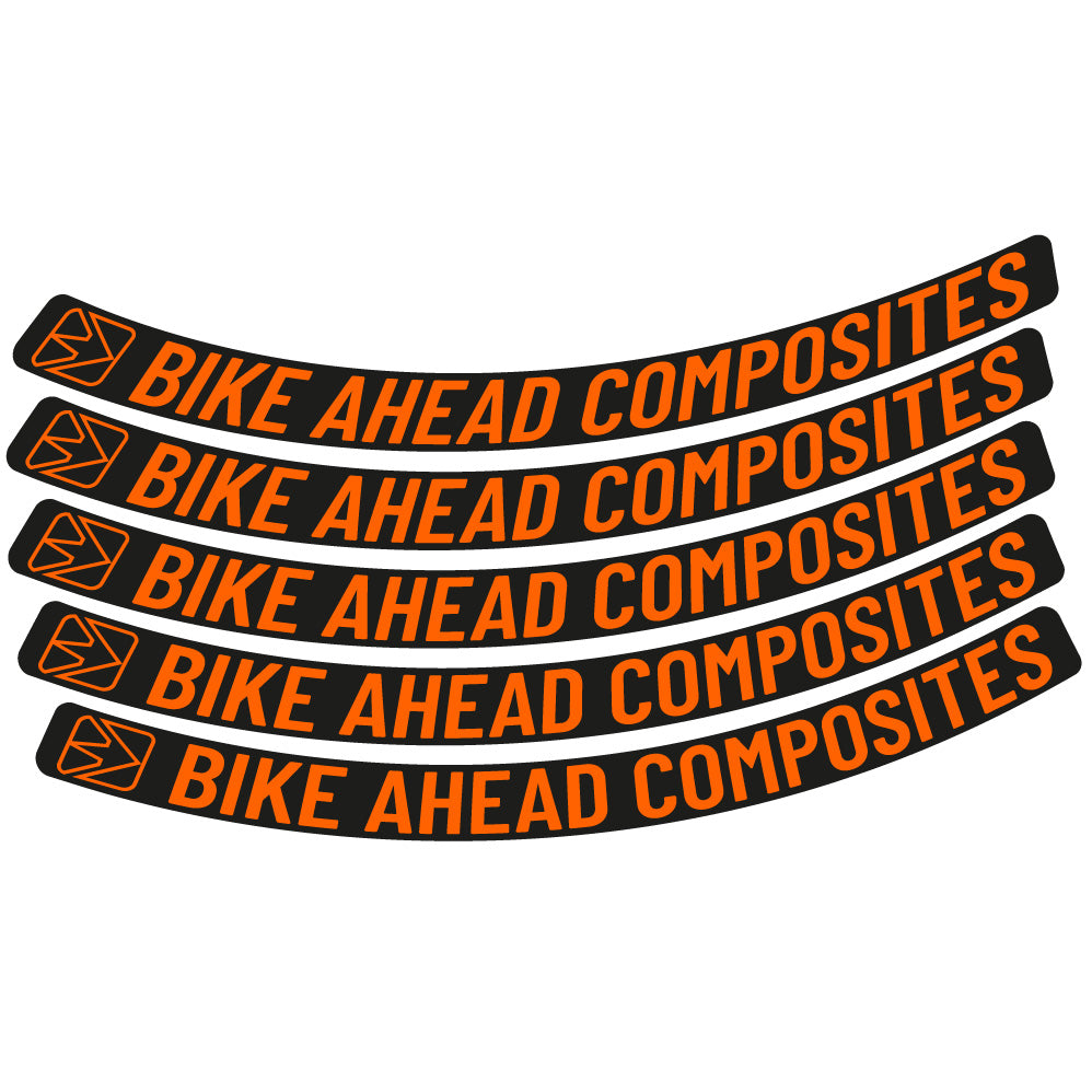 Decal Bike Ahead Composites Biturbo RS, MTB Wheel 29, bike sticker vinyl