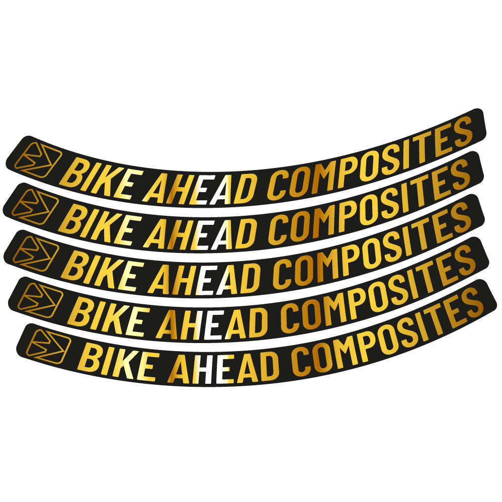 Decal Bike Ahead Composites Biturbo RS, MTB Wheel 29, bike sticker vinyl