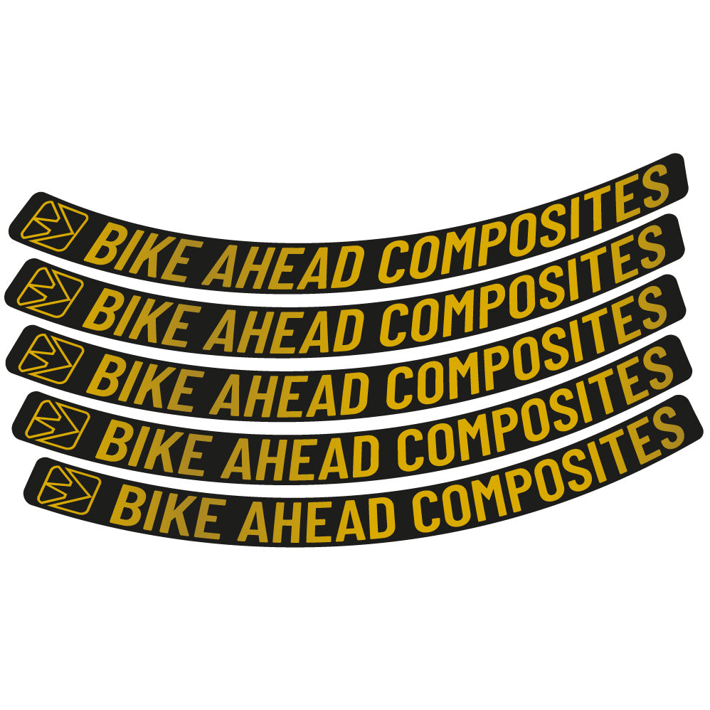 Decal Bike Ahead Composites Biturbo RS, MTB Wheel 29, bike sticker vinyl