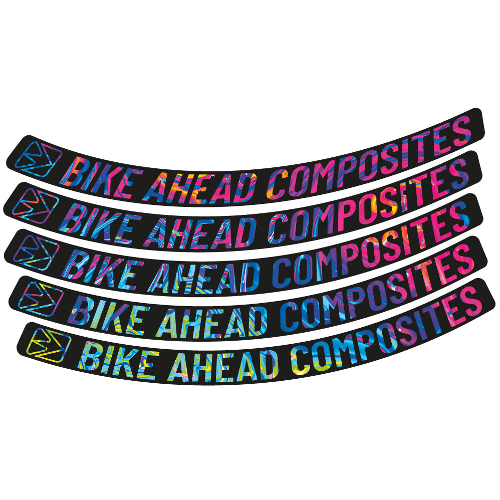 Decal Bike Ahead Composites Biturbo RS, MTB Wheel 29, bike sticker vinyl