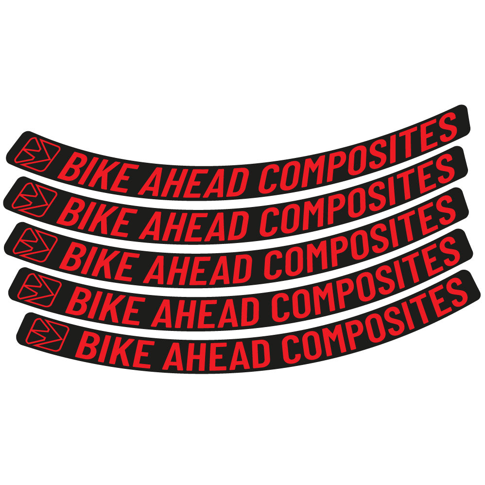 Decal Bike Ahead Composites Biturbo RS, MTB Wheel 29, bike sticker vinyl