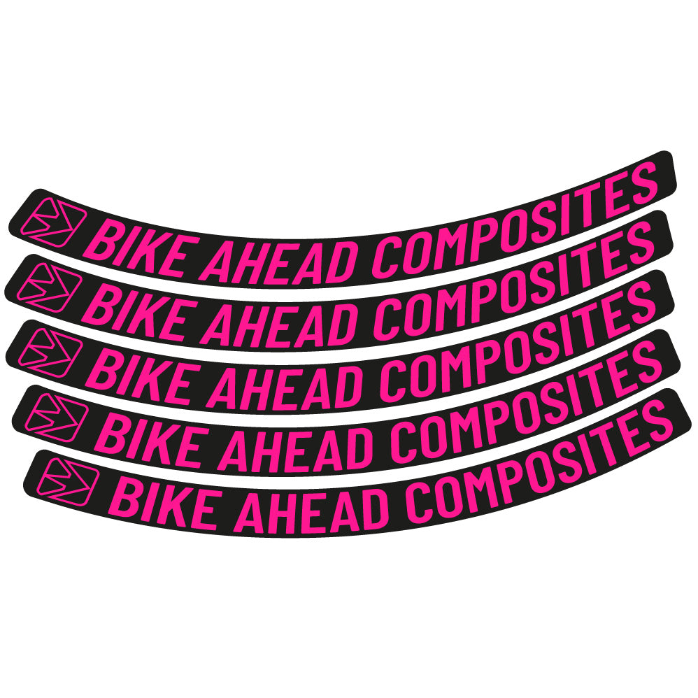 Decal Bike Ahead Composites Biturbo RS, MTB Wheel 29, bike sticker vinyl