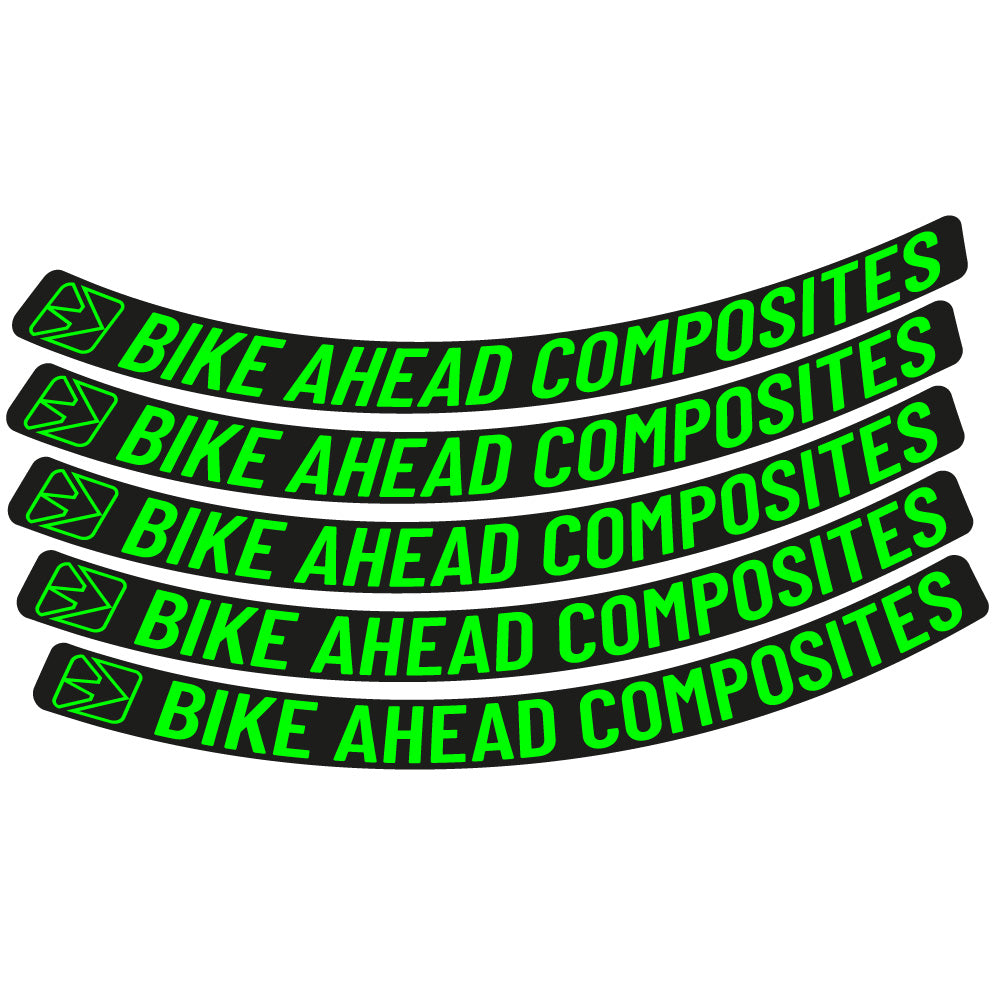 Decal Bike Ahead Composites Biturbo RS, MTB Wheel 29, bike sticker vinyl