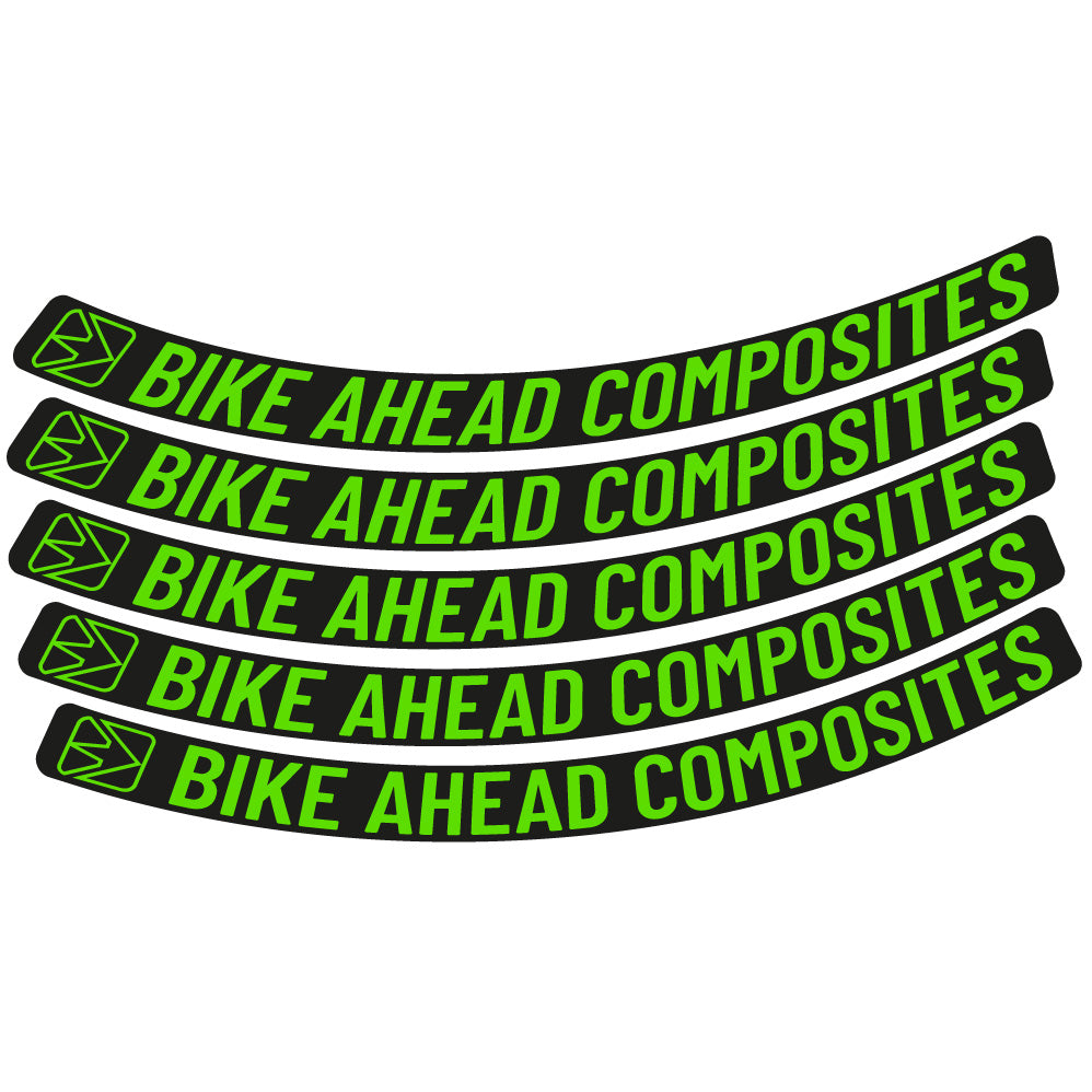 Decal Bike Ahead Composites Biturbo RS, MTB Wheel 29, bike sticker vinyl