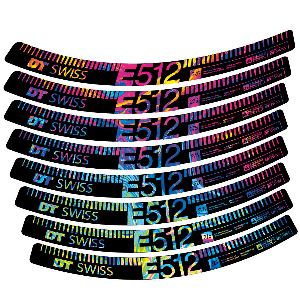 Swiss Rim E512 Dt Swiss Decal Dt Swiss E512, MTB Wheel Bike