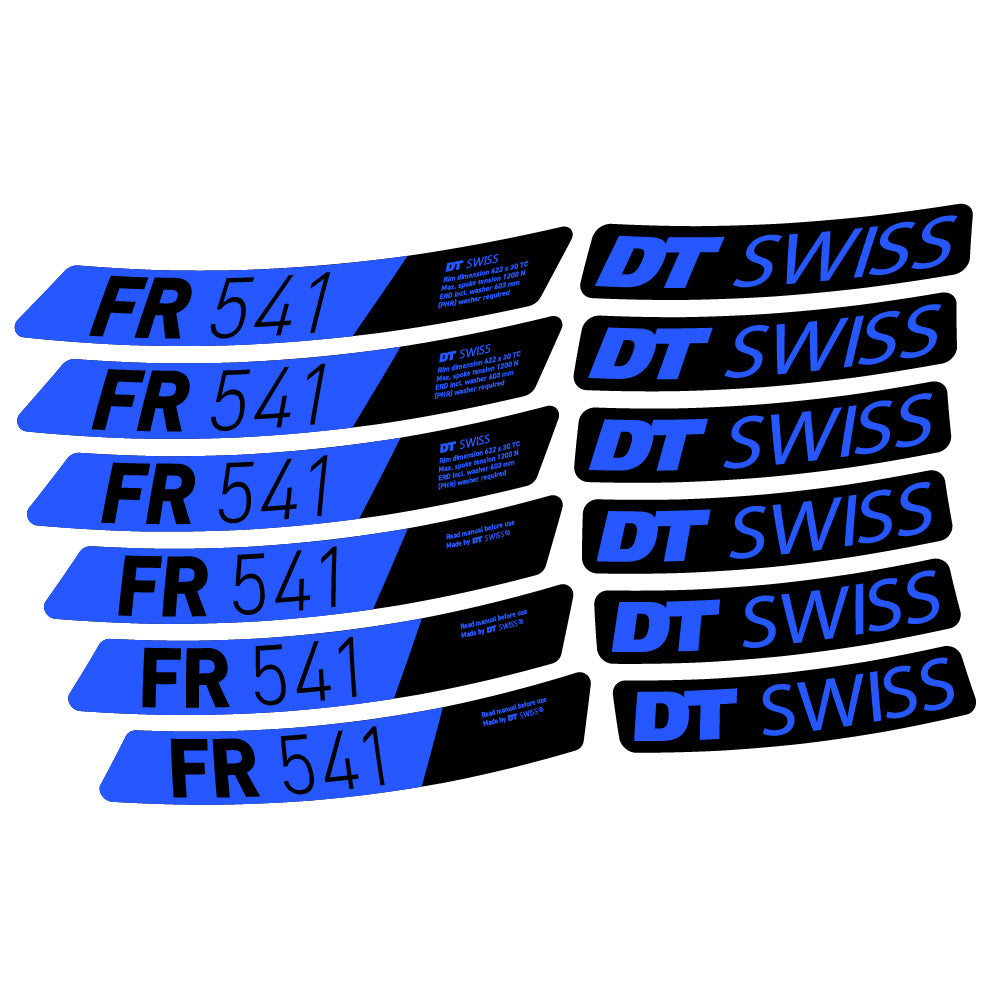 Decal DT Swiss FR 541, MTB Wheel 29, bike sticker vinyl