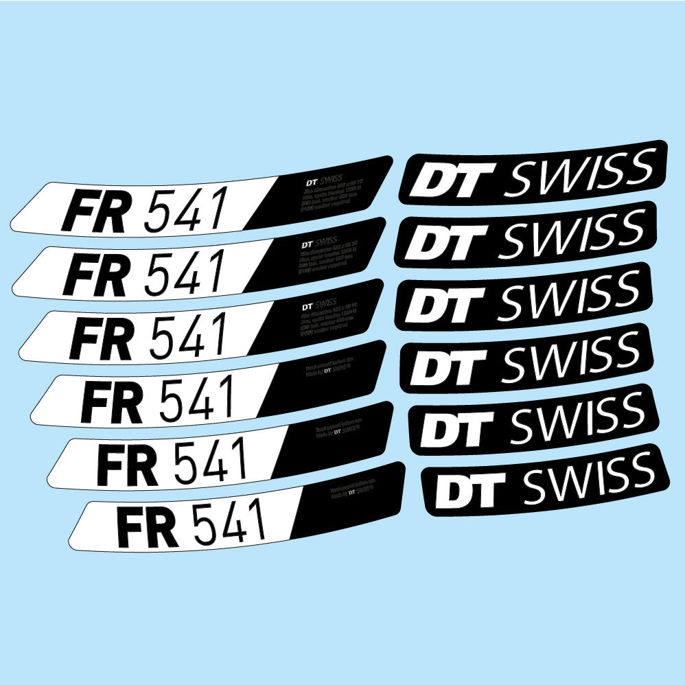 Decal DT Swiss FR 541, MTB Wheel 29, bike sticker vinyl