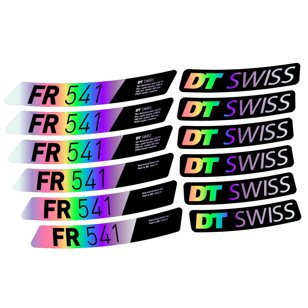 Decal DT Swiss FR 541, MTB Wheel 29, bike sticker vinyl
