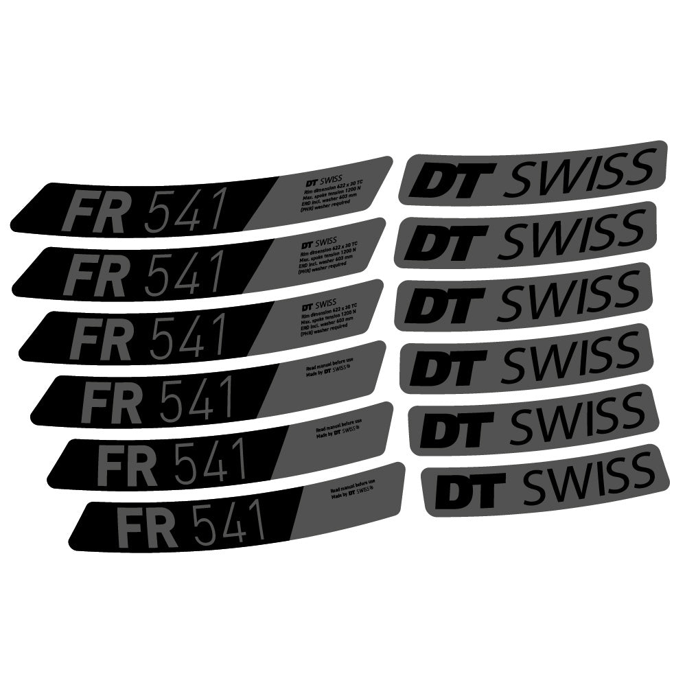 Decal DT Swiss FR 541, MTB Wheel 29, bike sticker vinyl