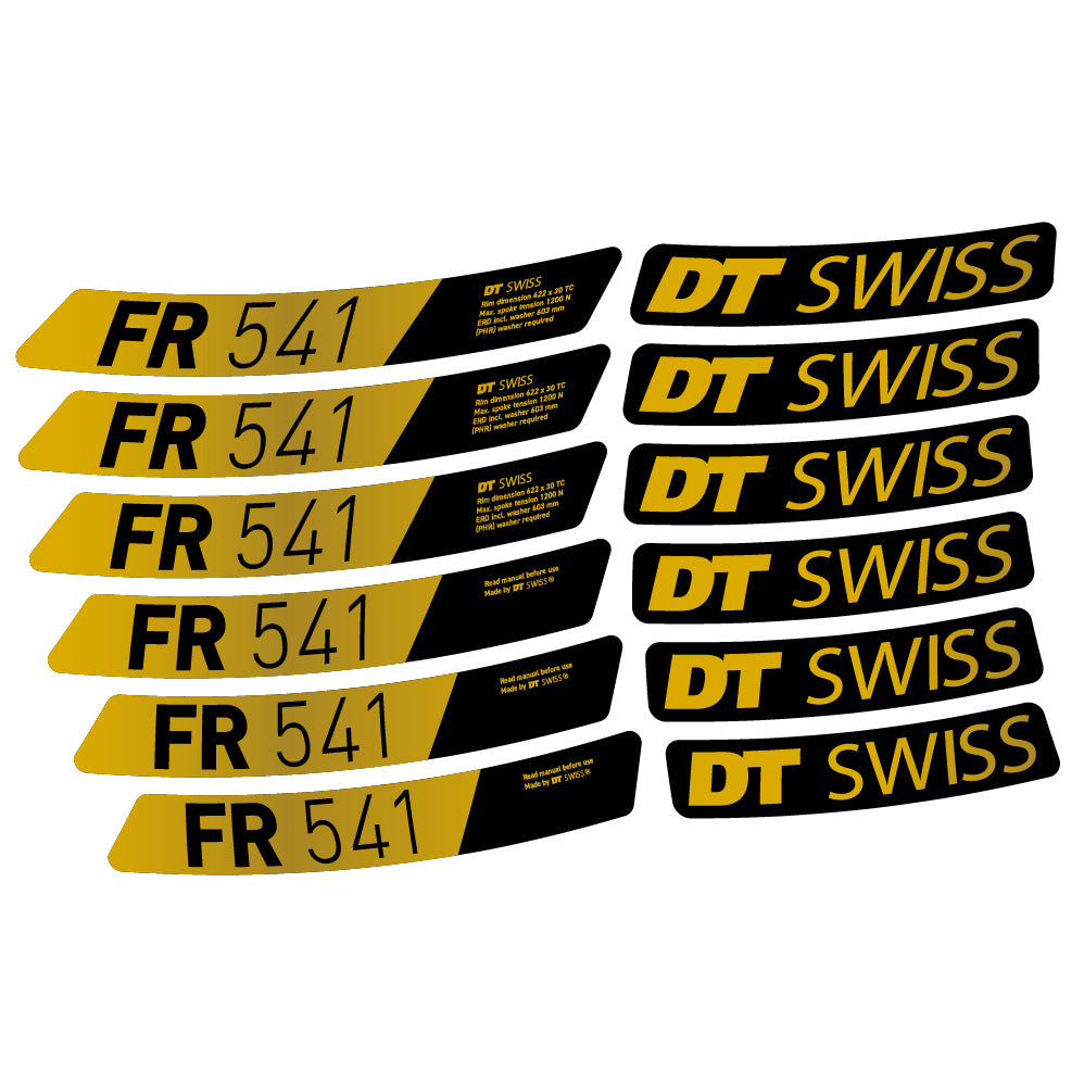 Decal DT Swiss FR 541, MTB Wheel 29, bike sticker vinyl