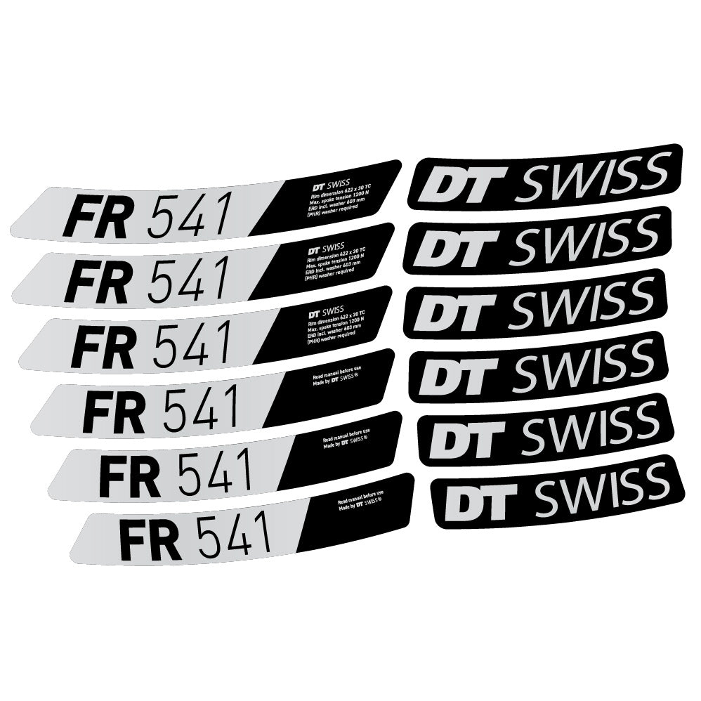 Decal DT Swiss FR 541, MTB Wheel 29, bike sticker vinyl