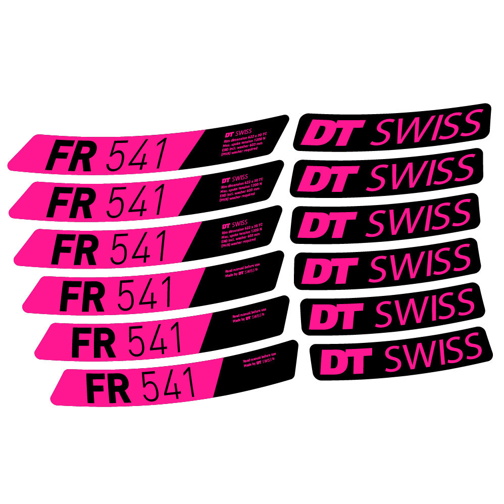 Decal DT Swiss FR 541, MTB Wheel 29, bike sticker vinyl