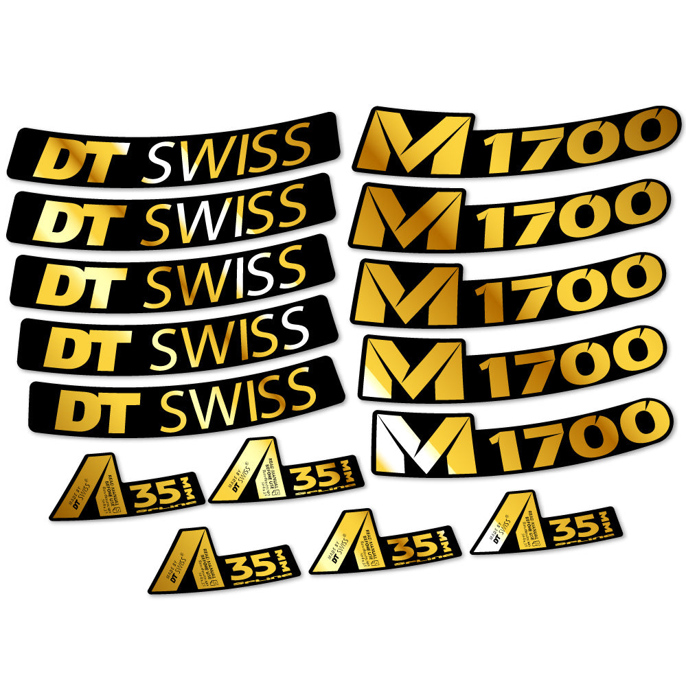Aufkleber DT Swiss M1700 35mm, MTB-Rad 29, Fahrradaufkleber Vinyl