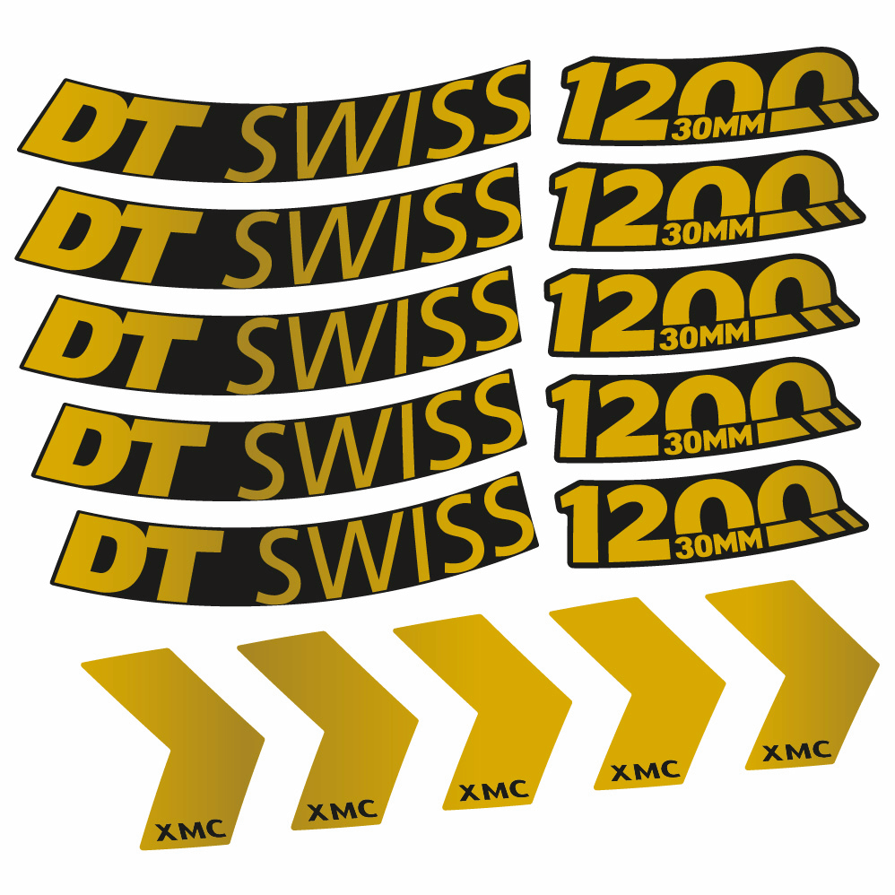 Aufkleber DT Swiss XMC 1200 Spine 30, MTB-Rad 29, Fahrradaufkleber Vinyl