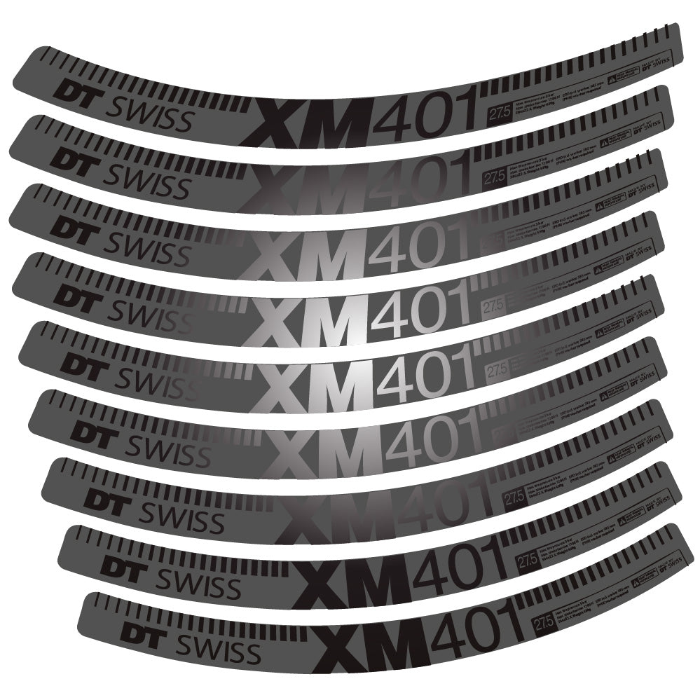 Aufkleber DT Swiss XM401, MTB-Rad 29, Fahrradaufkleber Vinyl