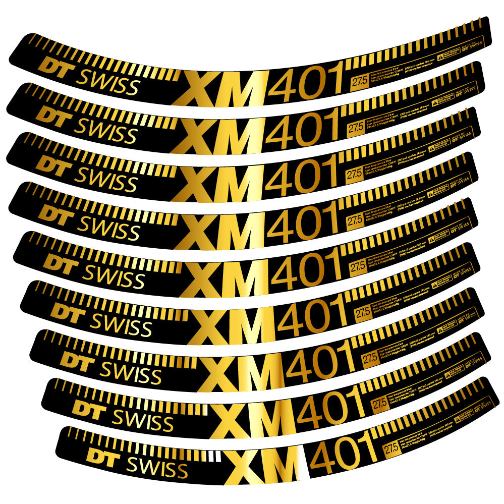Aufkleber DT Swiss XM401, MTB-Rad 29, Fahrradaufkleber Vinyl