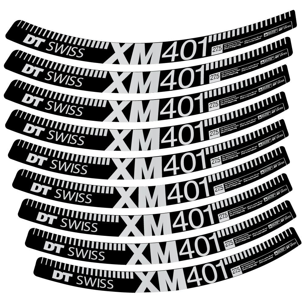 Aufkleber DT Swiss XM401, MTB-Rad 29, Fahrradaufkleber Vinyl