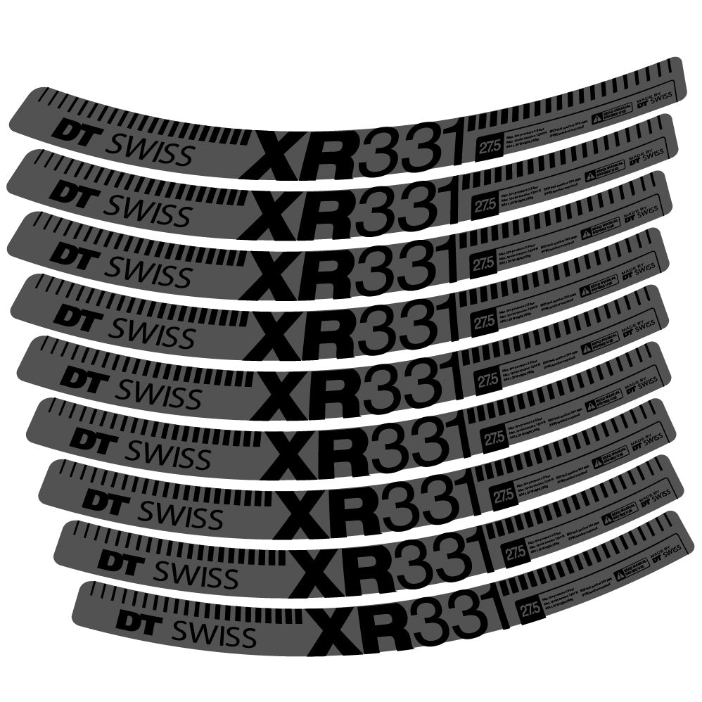 Aufkleber DT Swiss XR331, MTB-Rad 29, Fahrradaufkleber Vinyl
