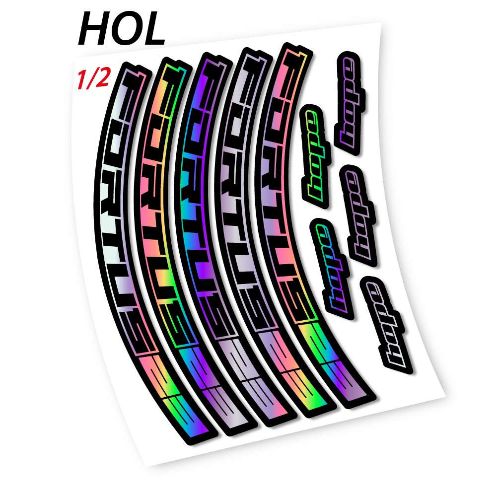 Aufkleber, Hope Fortus 23, MTB-Rad, Fahrradaufkleber Vinyl