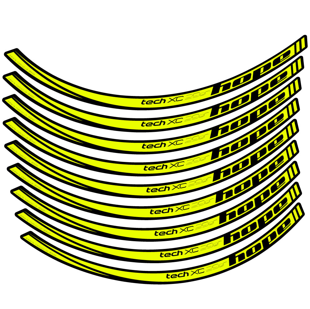 Aufkleber Hope Tech XC, MTB-Rad 29, Fahrradaufkleber Vinyl