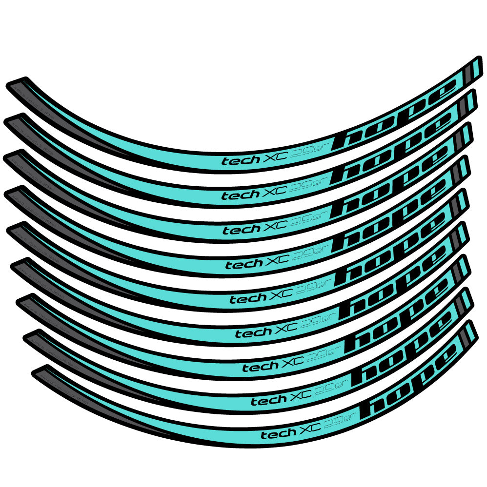 Aufkleber Hope Tech XC, MTB-Rad 29, Fahrradaufkleber Vinyl