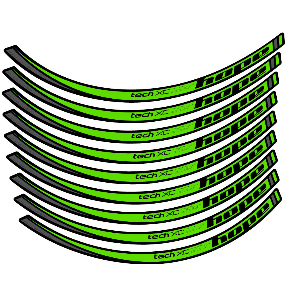 Aufkleber Hope Tech XC, MTB-Rad 29, Fahrradaufkleber Vinyl