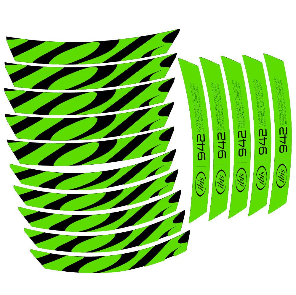 Aufkleber Ibis 942 2019, MTB-Rad 29, Fahrradaufkleber Vinyl