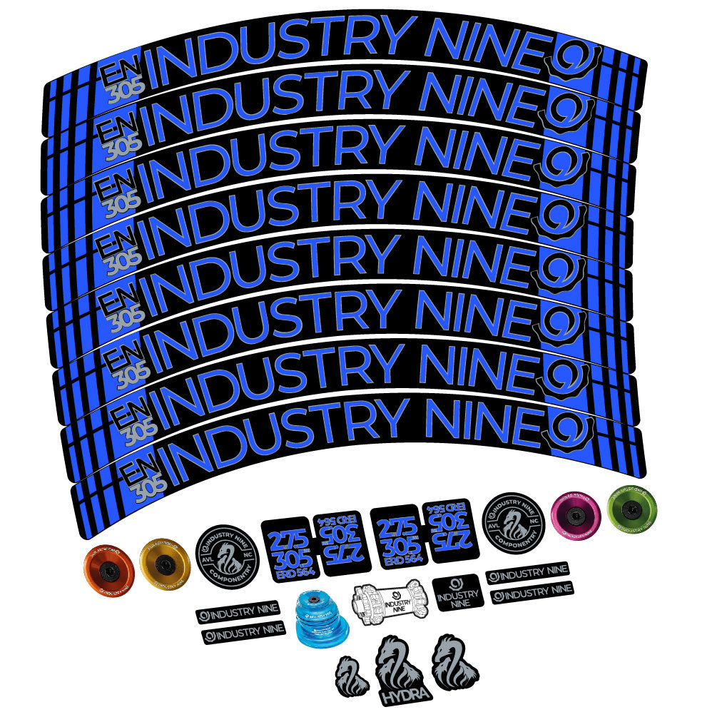 Aufkleber Industry Nine Enduro 305 V3, MTB-Rad 29, Fahrradaufkleber Vinyl
