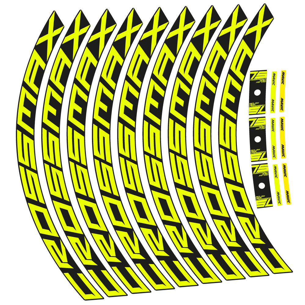 Aufkleber Mavic Crossmax SL 2021, MTB-Rad 29, Fahrradaufkleber Vinyl