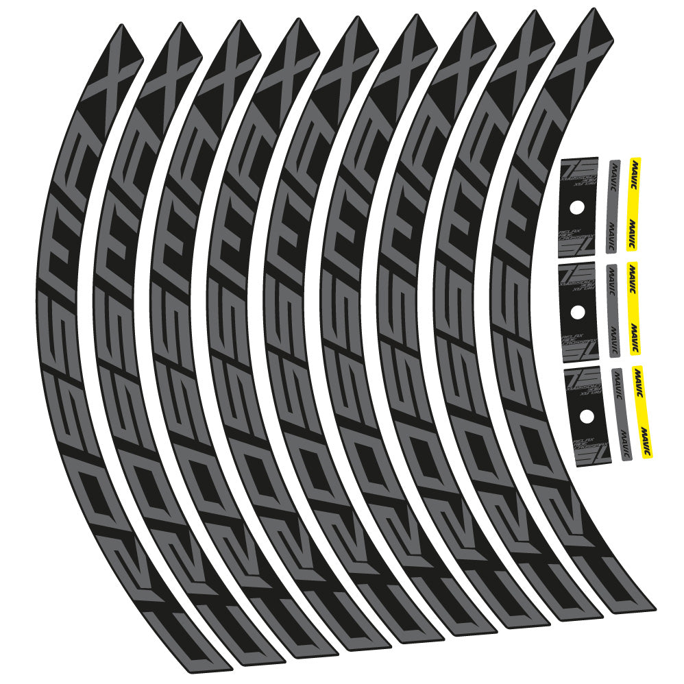 Aufkleber Mavic Crossmax SL 2021, MTB-Rad 29, Fahrradaufkleber Vinyl
