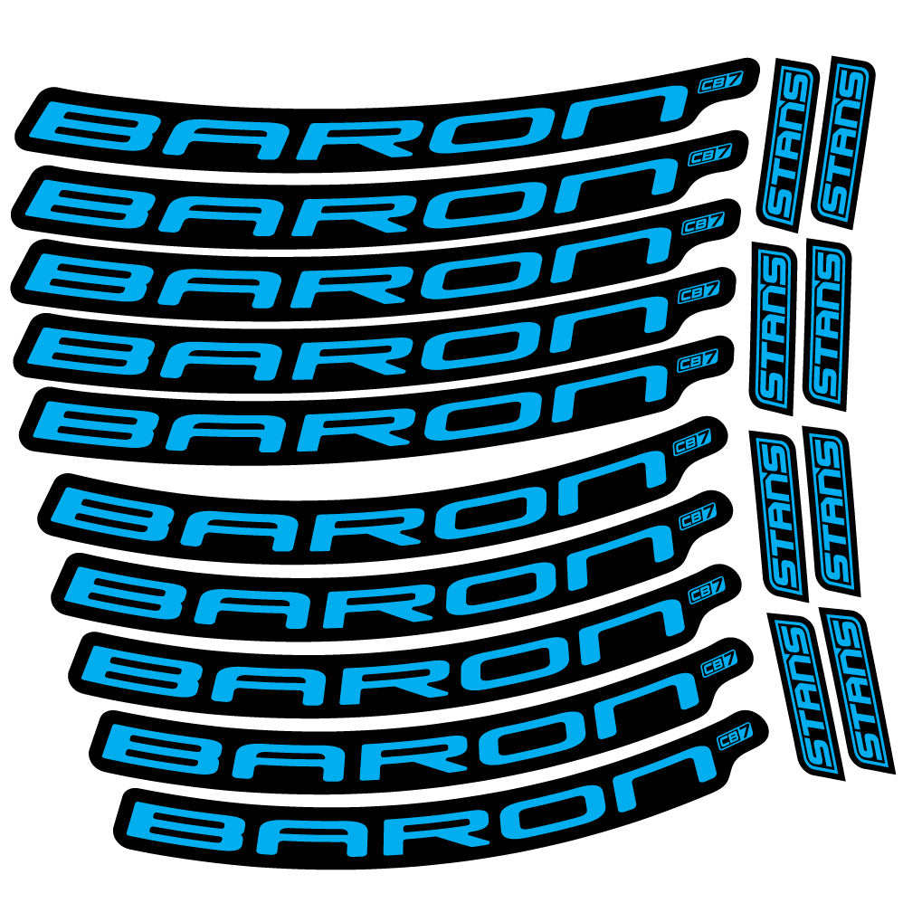 Aufkleber Stans Baron CB7, MTB-Rad 29, Fahrradaufkleber Vinyl