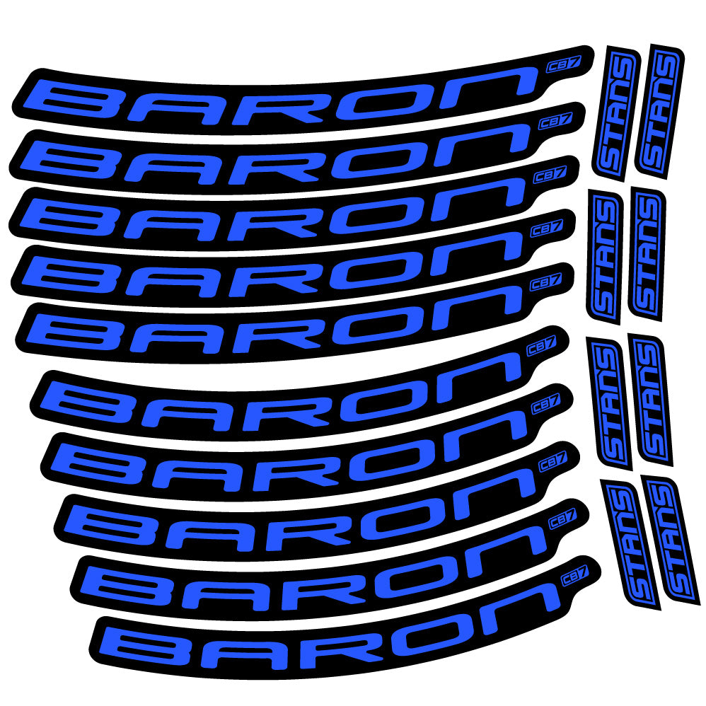 Aufkleber Stans Baron CB7, MTB-Rad 29, Fahrradaufkleber Vinyl