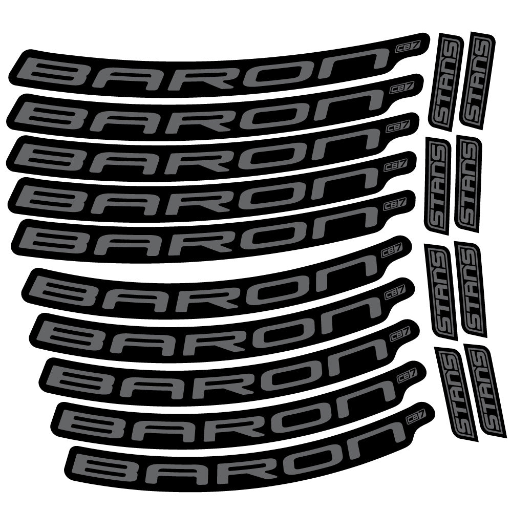 Aufkleber Stans Baron CB7, MTB-Rad 29, Fahrradaufkleber Vinyl