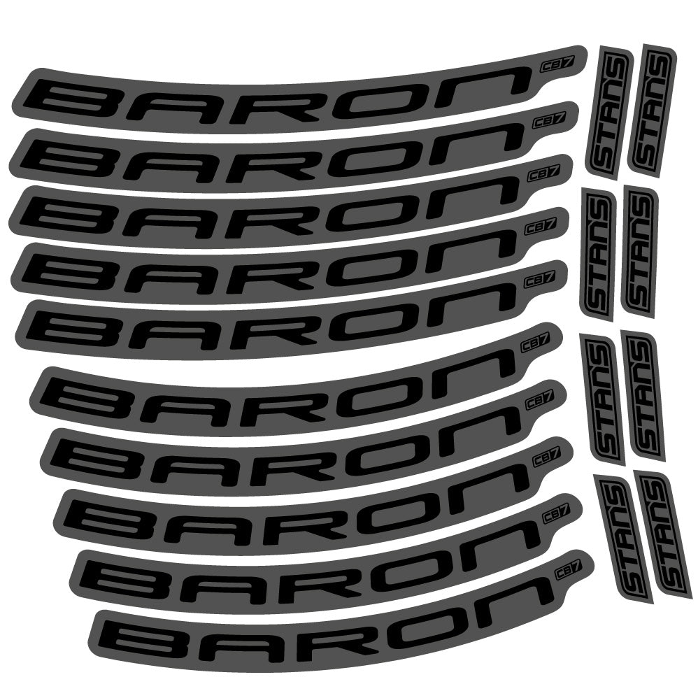 Aufkleber Stans Baron CB7, MTB-Rad 29, Fahrradaufkleber Vinyl