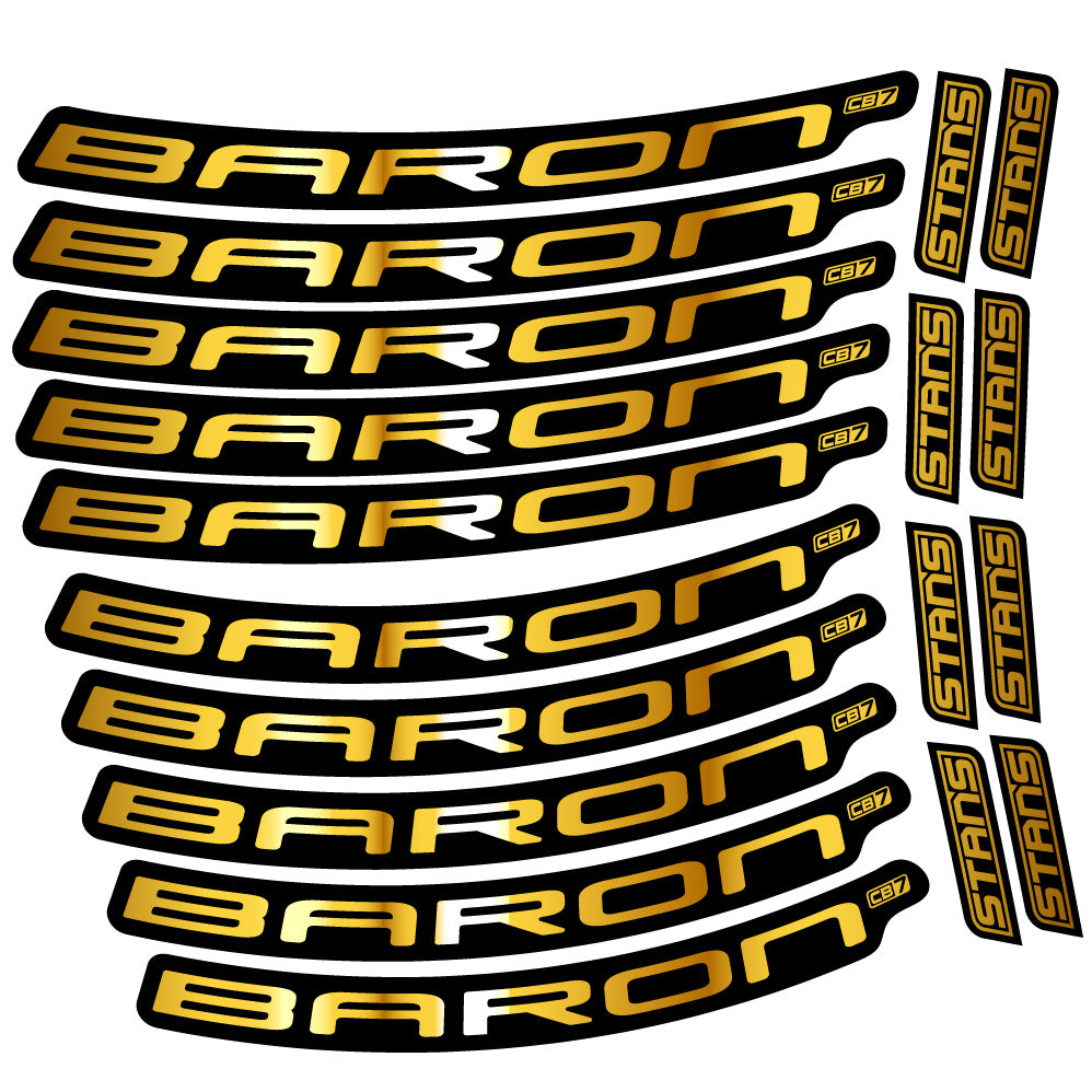 Aufkleber Stans Baron CB7, MTB-Rad 29, Fahrradaufkleber Vinyl
