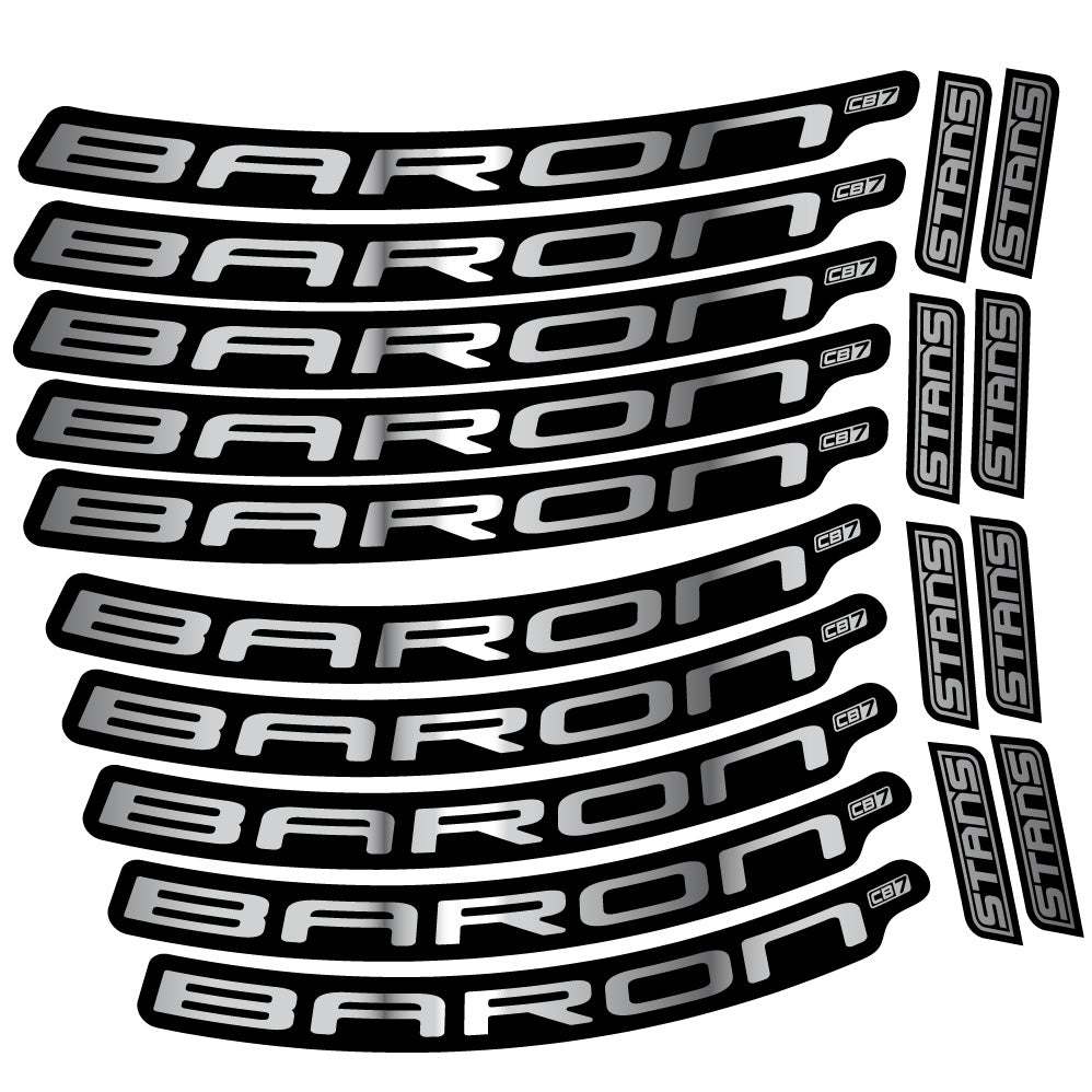Aufkleber Stans Baron CB7, MTB-Rad 29, Fahrradaufkleber Vinyl