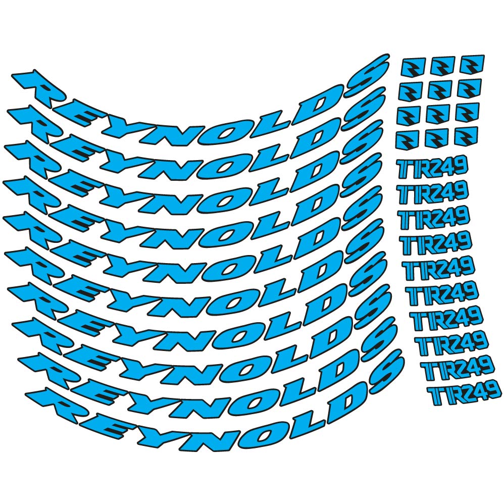 Decal Reynolds TR249, MTB Wheel 29, bike sticker vinyl