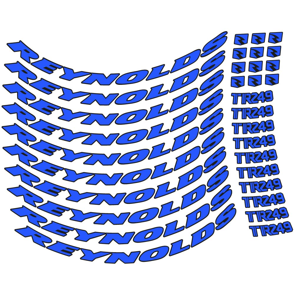 Decal Reynolds TR249, MTB Wheel 29, bike sticker vinyl