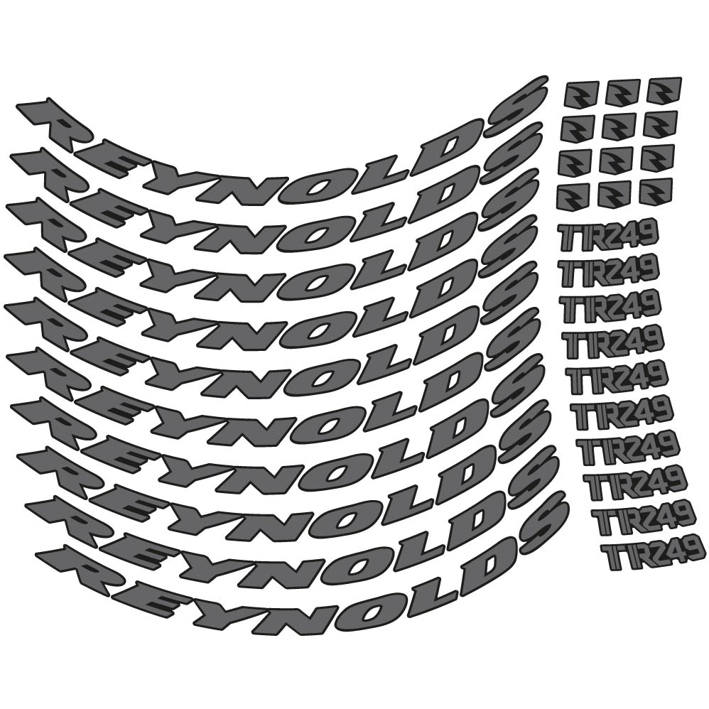 Decal Reynolds TR249, MTB Wheel 29, bike sticker vinyl