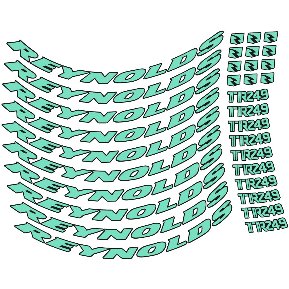 Decal Reynolds TR249, MTB Wheel 29, bike sticker vinyl