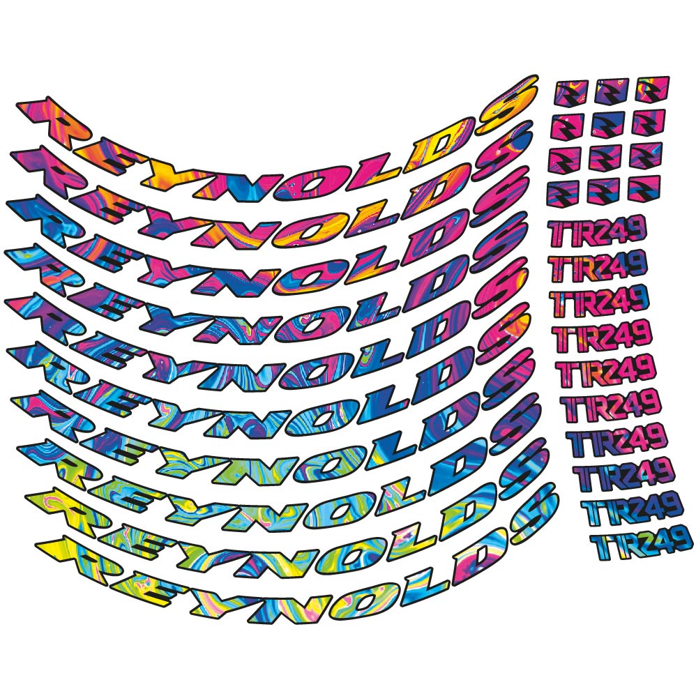 Decal Reynolds TR249, MTB Wheel 29, bike sticker vinyl