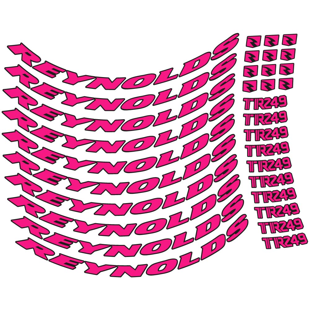 Decal Reynolds TR249, MTB Wheel 29, bike sticker vinyl