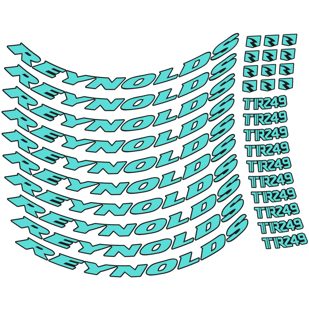 Decal Reynolds TR249, MTB Wheel 29, bike sticker vinyl