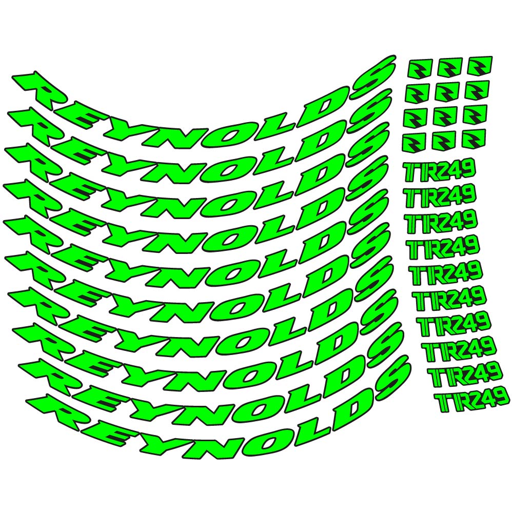Decal Reynolds TR249, MTB Wheel 29, bike sticker vinyl