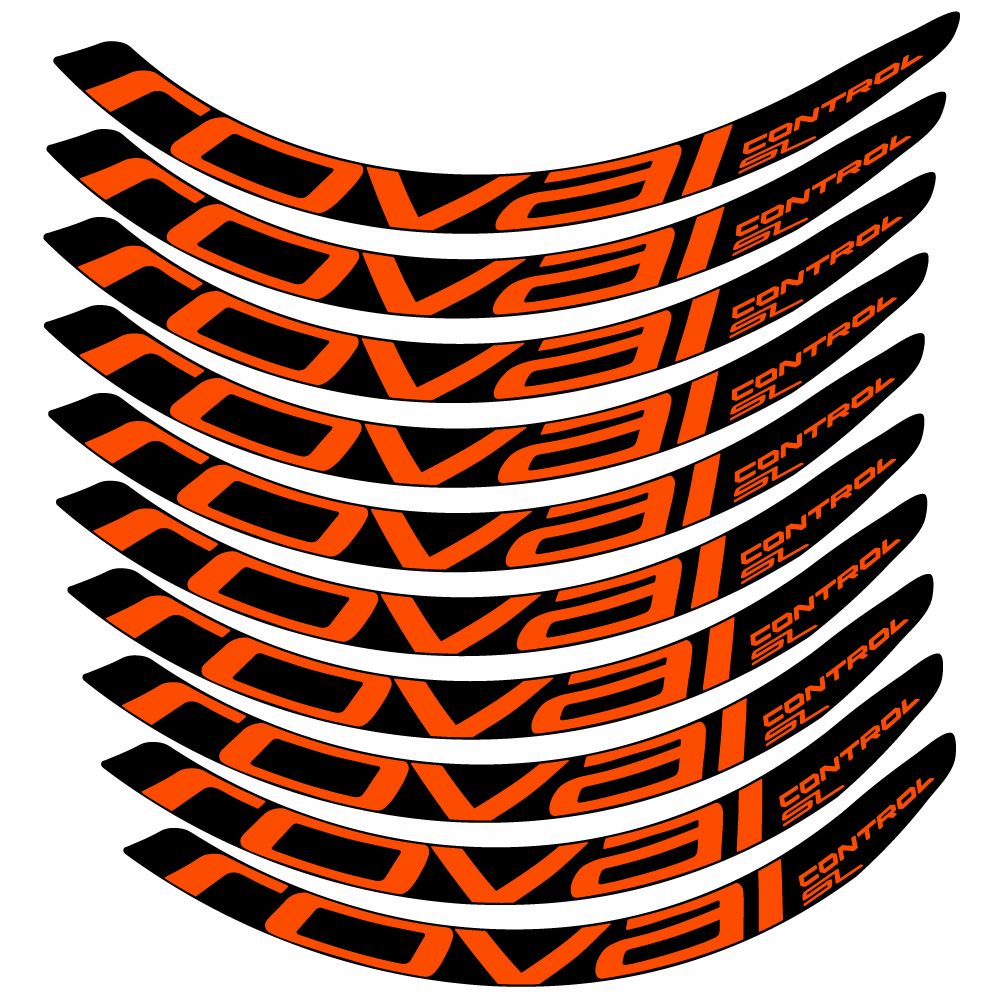 Aufkleber Roval Control SL 2018, MTB-Rad 29, Fahrradaufkleber Vinyl