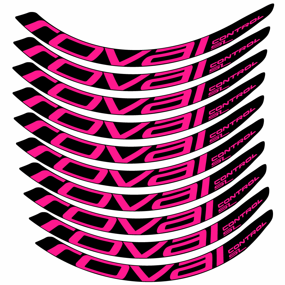 Aufkleber Roval Control SL 2018, MTB-Rad 29, Fahrradaufkleber Vinyl