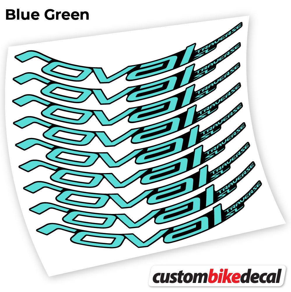 Aufkleber Roval Traverse SL 2019 & 2020, MTB-Rad 29, Fahrradaufkleber Vinyl