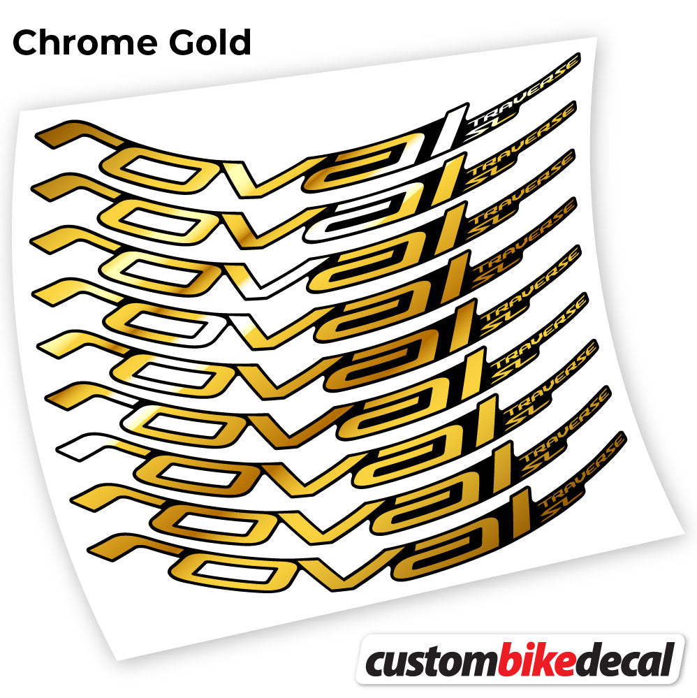 Aufkleber Roval Traverse SL 2019 & 2020, MTB-Rad 29, Fahrradaufkleber Vinyl